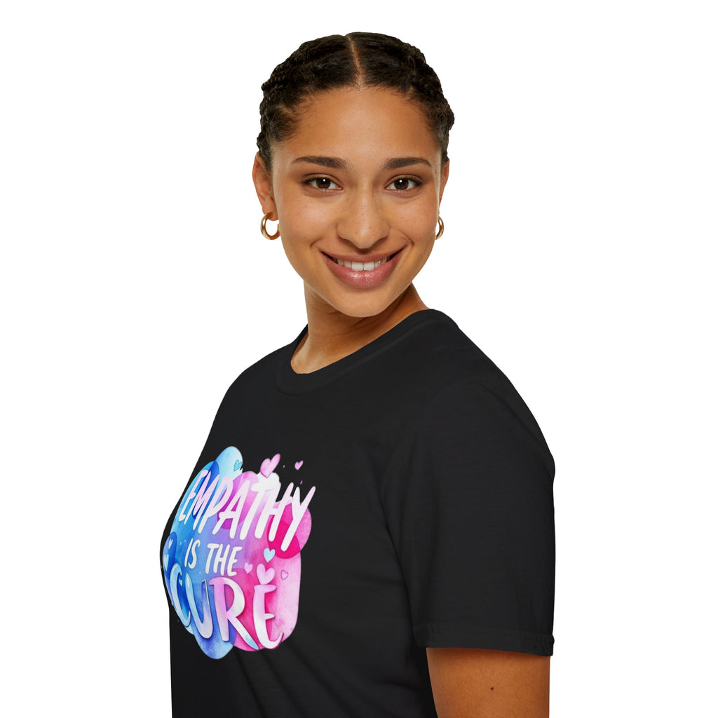 Empathy is the Cure Unisex Softstyle T-Shirt - Comfortable and Inspirational Tee for Everyday Wear