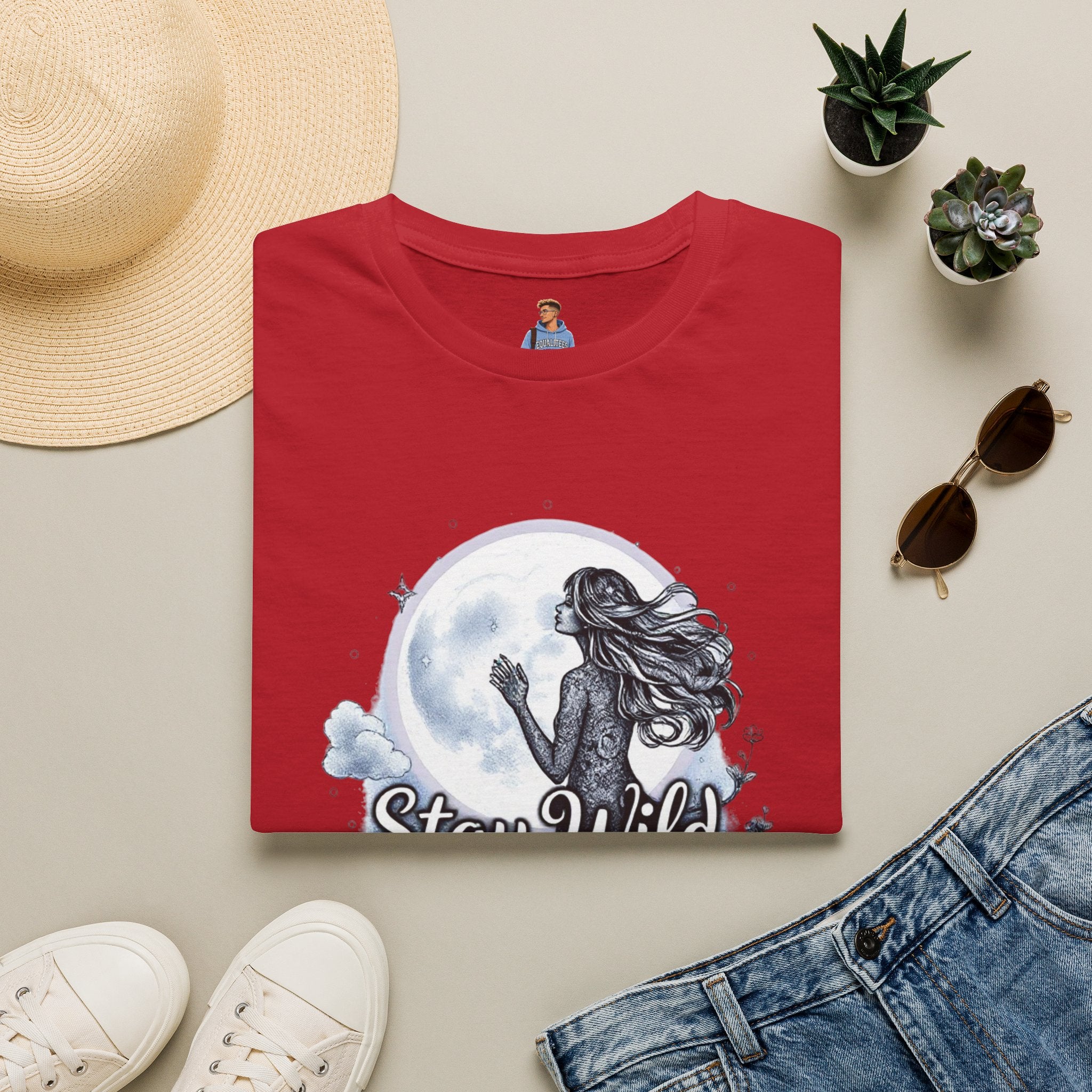 Gypsy Moon T-Shirt - Stay Wild Moon Child
