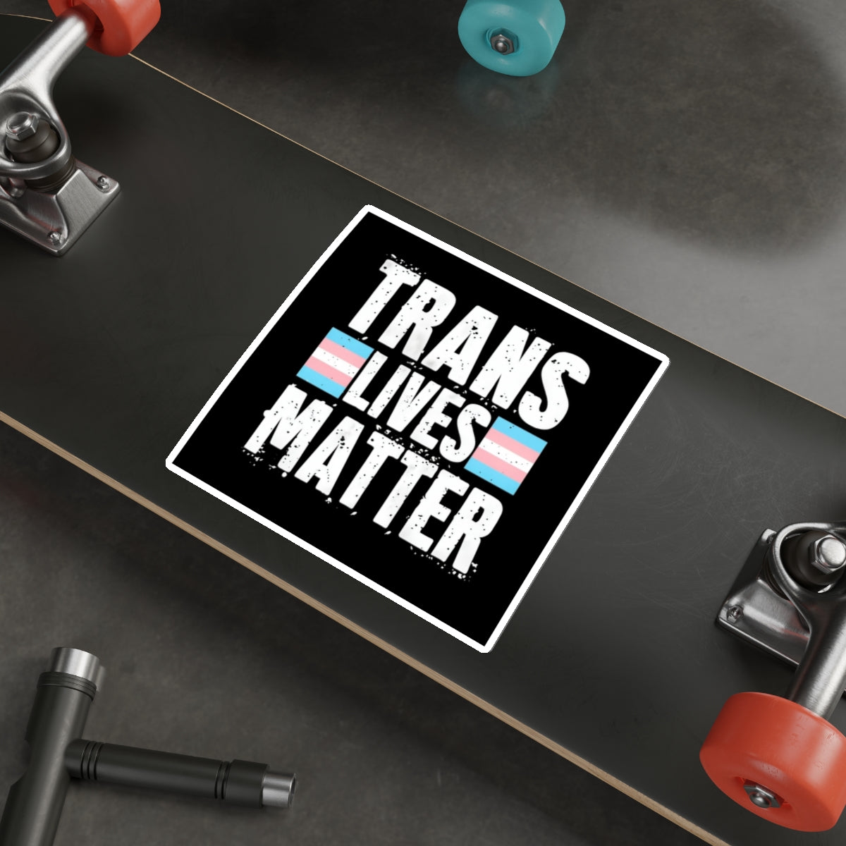 Die-Cut Stickers - Trans Lives Matter - EqualiTees.Me