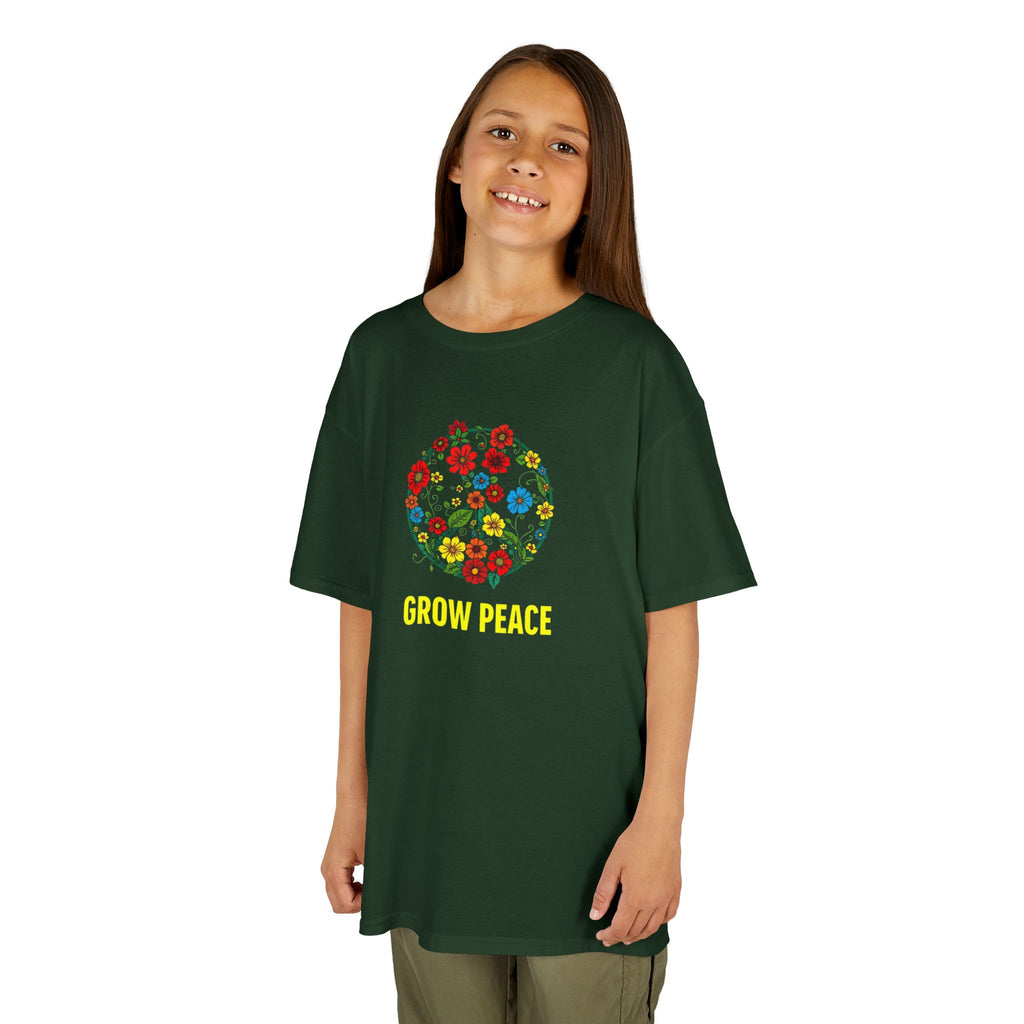 GROW PEACE Kids Heavy Cotton™ Tee