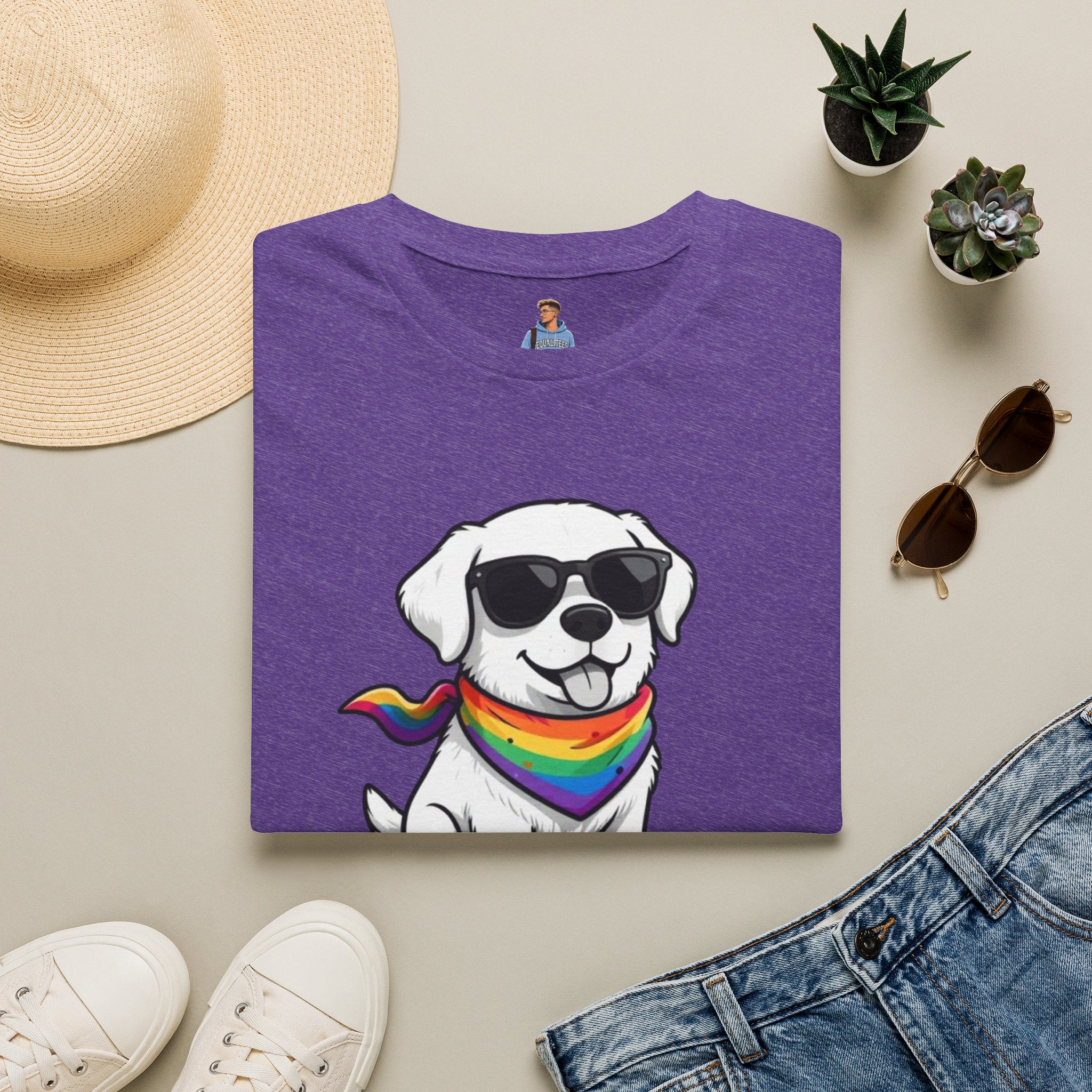 Cute Puppy Pride T‑Shirt