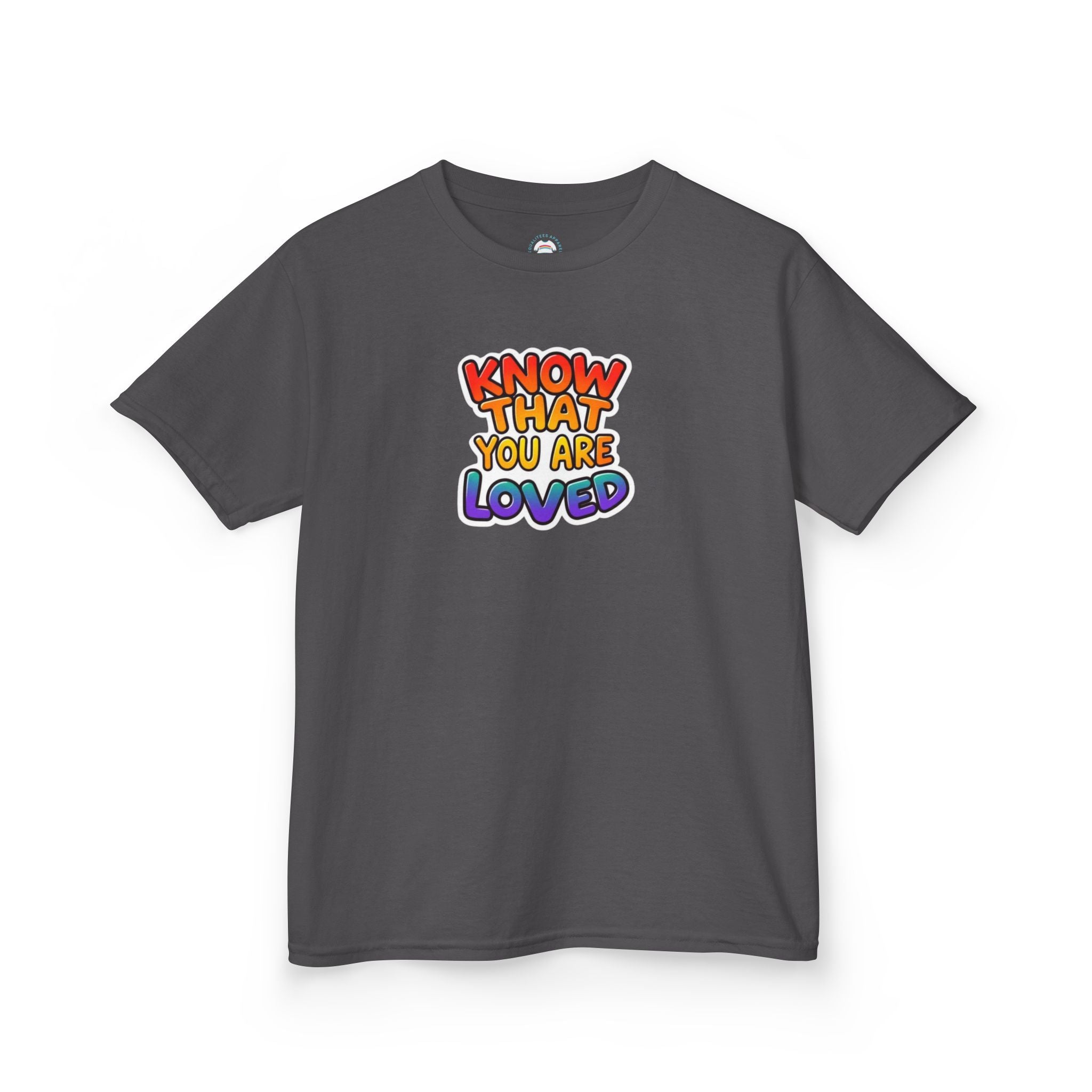 Know That You Are Loved Heavy Cotton™ Tee - Peace Tee for Children - EqualiTees.Me
