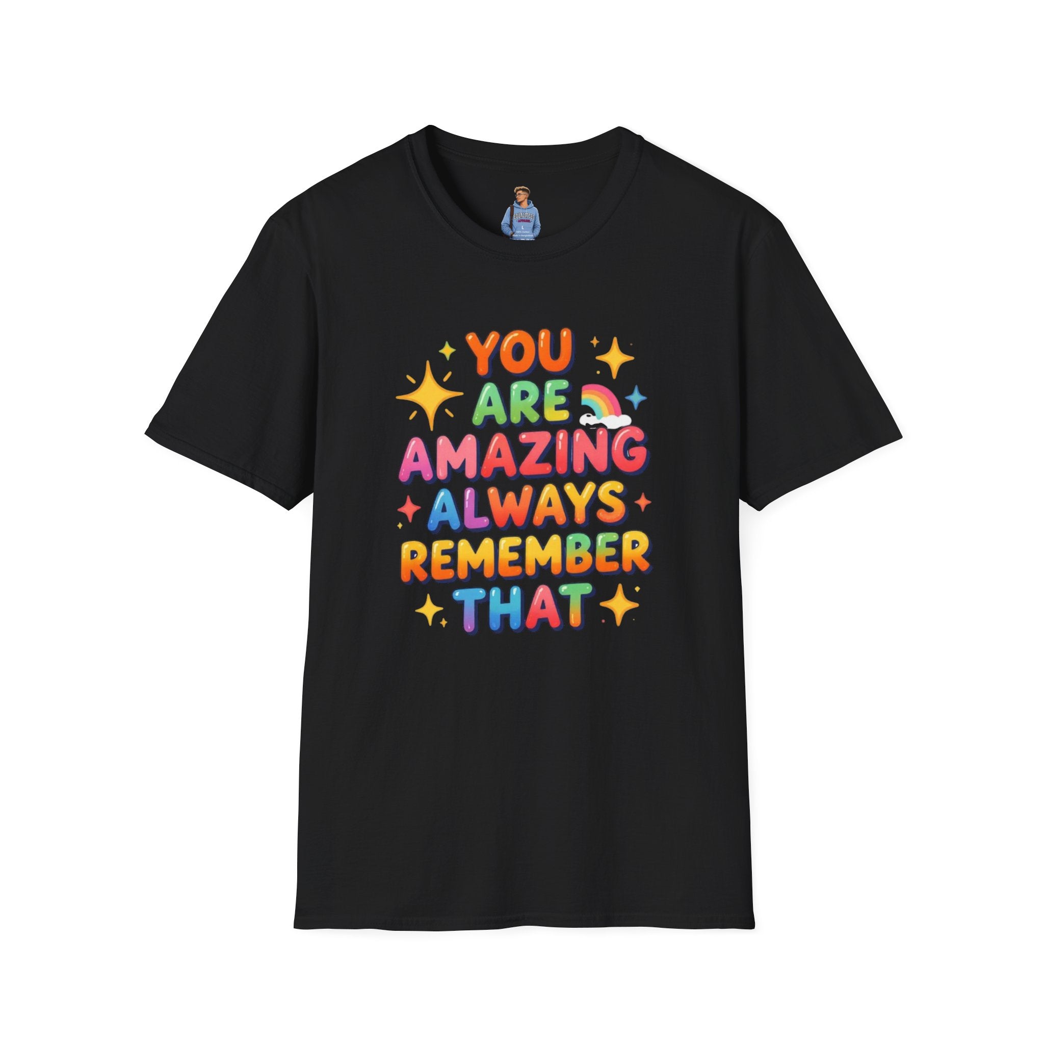 You Are Amazing T-Shirt — Colorful Inspirational Graphic Tee