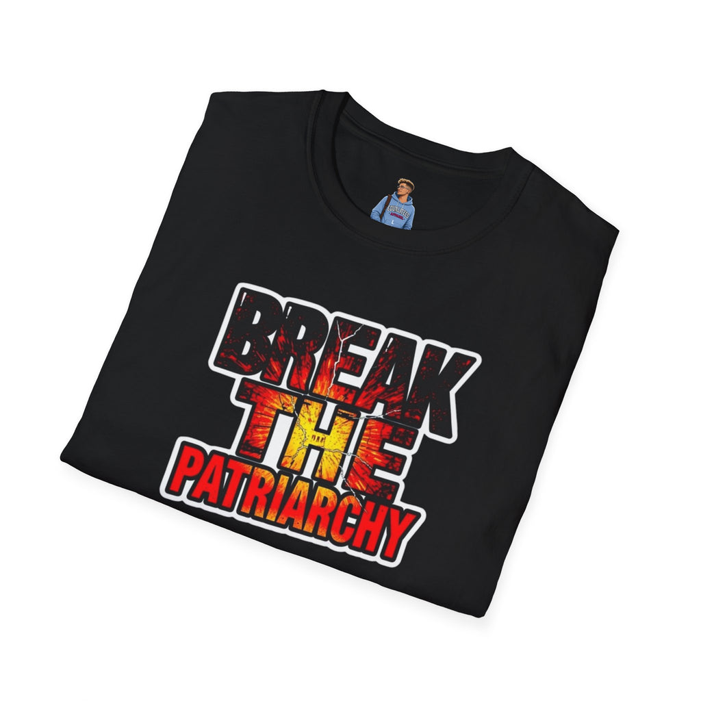 Break the Patriarchy Unisex Softstyle T-Shirt - Empowerment Wear for Social Change
