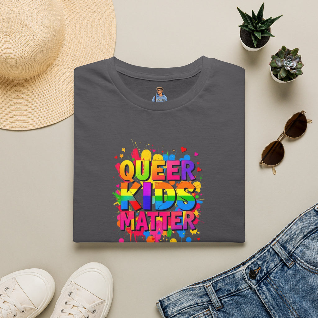 Queer Kids Matter Unisex Softstyle T-Shirt - Celebrate Inclusivity & Pride