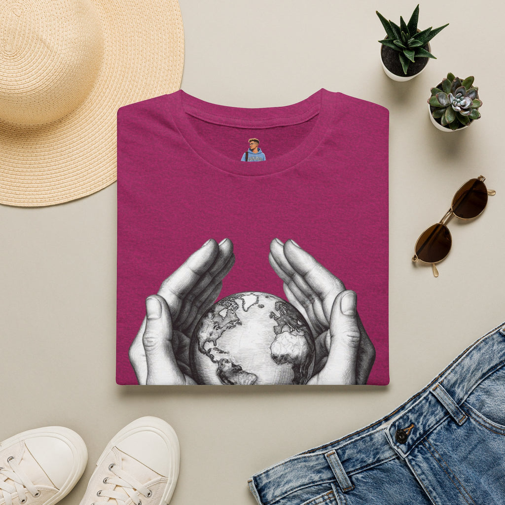 Earth in Your Hands T-Shirt — Protect the Planet Graphic Tee