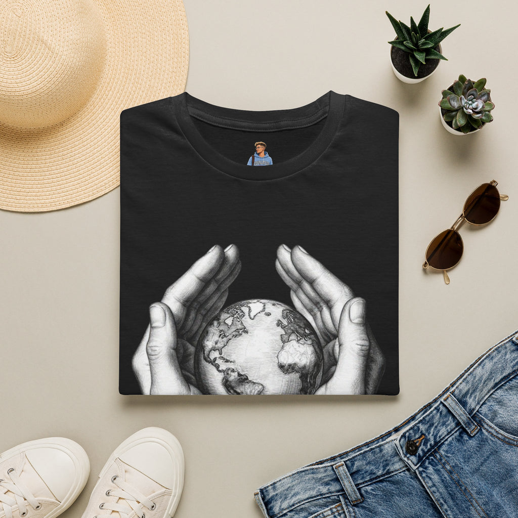 Earth in Your Hands T-Shirt — Protect the Planet Graphic Tee