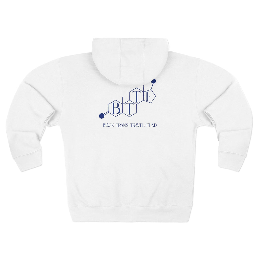 BTTF - Black Trans Travel Fund Unisex Zip-Up Hoodie