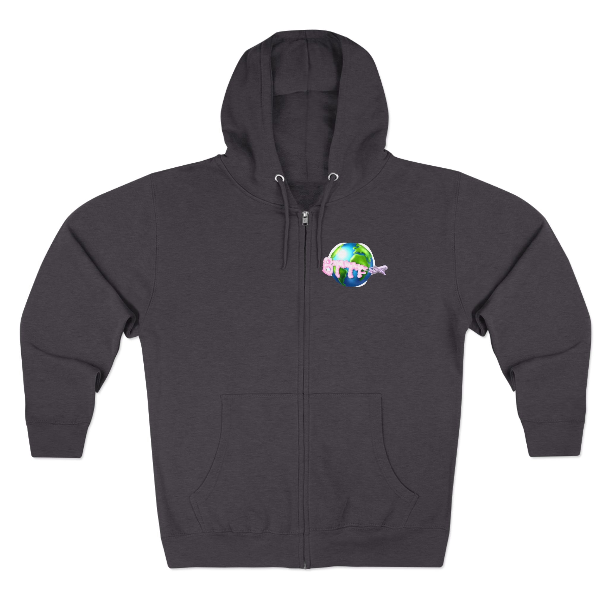 BTTF - Black Trans Travel Fund Unisex Zip-Up Hoodie