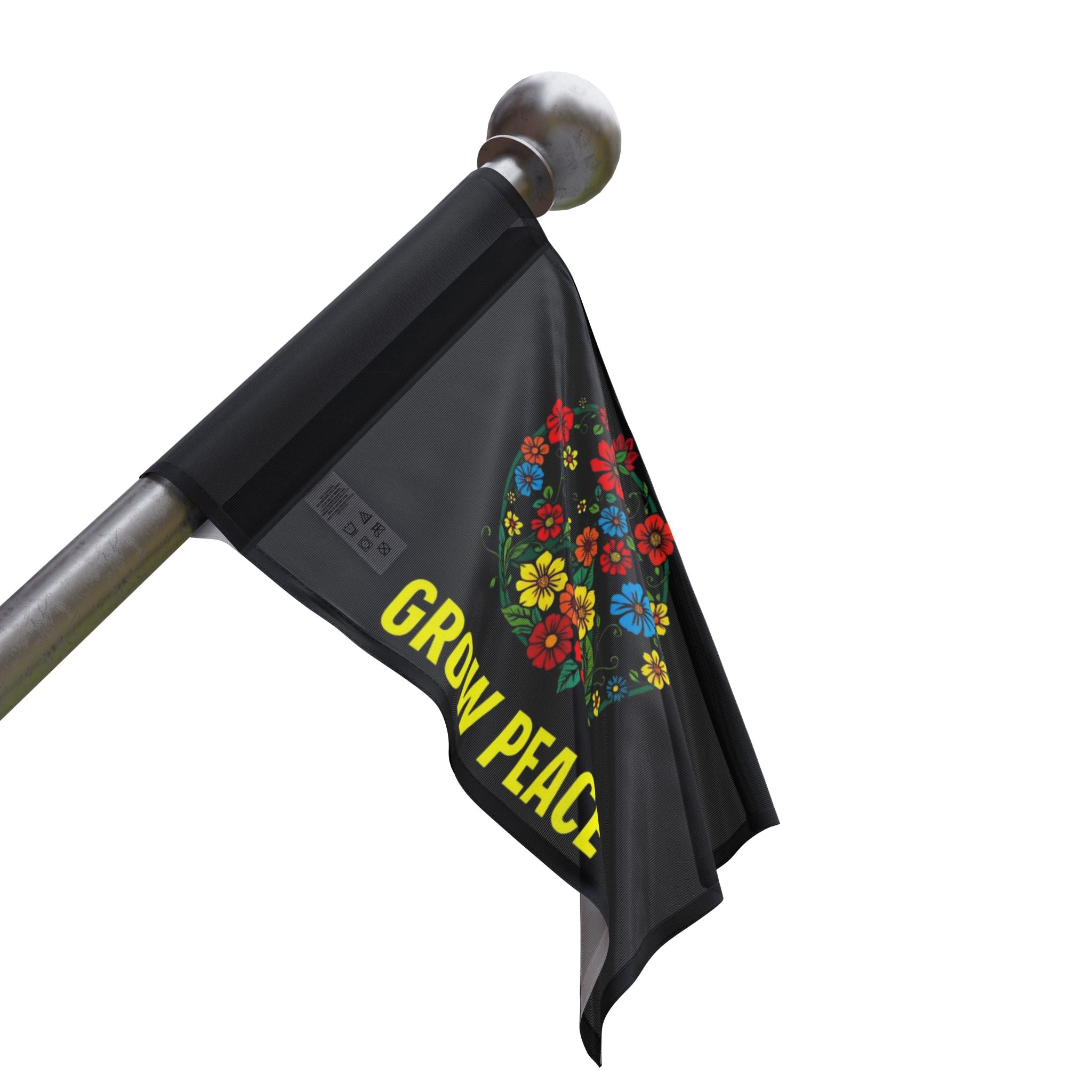 Floral Grow Peace Flag - EqualiTees.Me