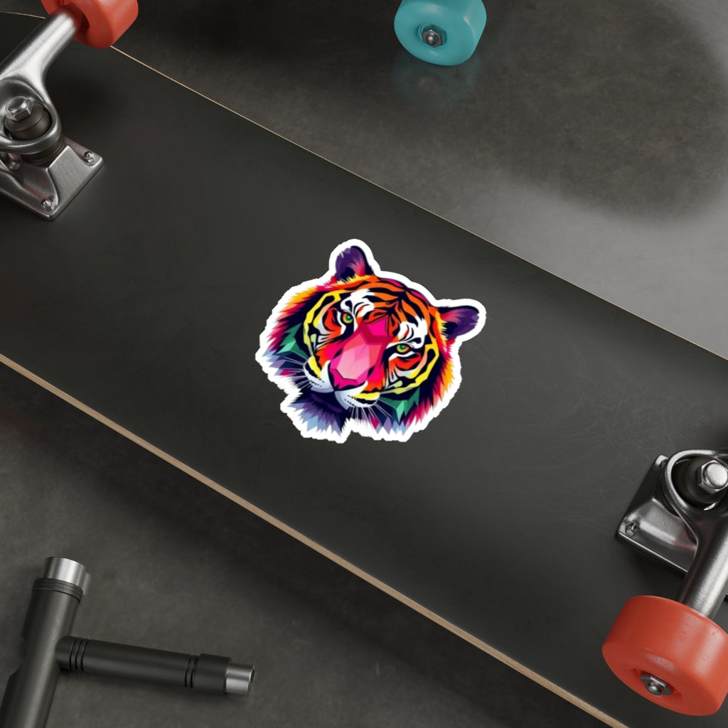 Die-Cut Stickers - Pride Tiger - EqualiTees.Me