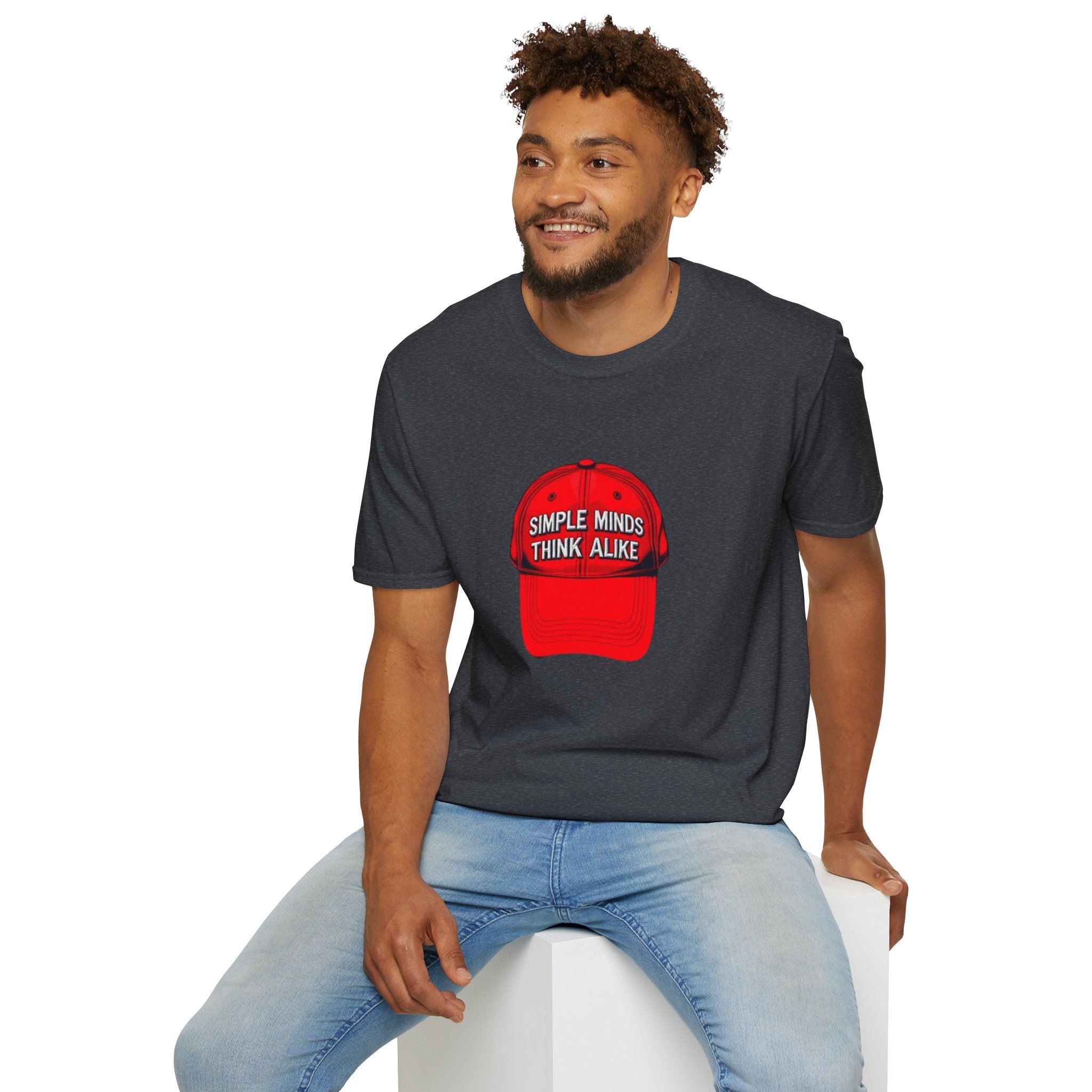 Simple Minds Think Alike T-Shirt' & 'Make America Think Again' Graphic Tee