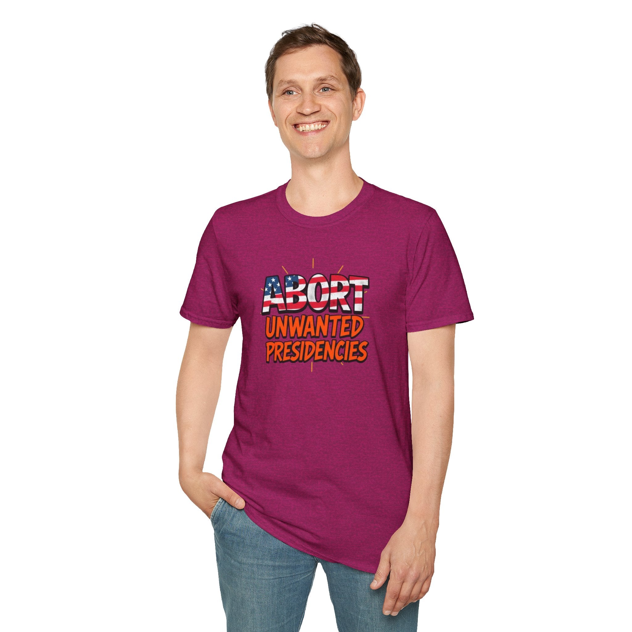 Unisex Softstyle T-Shirt - 'We the People trump the Felon' Graphic Tee