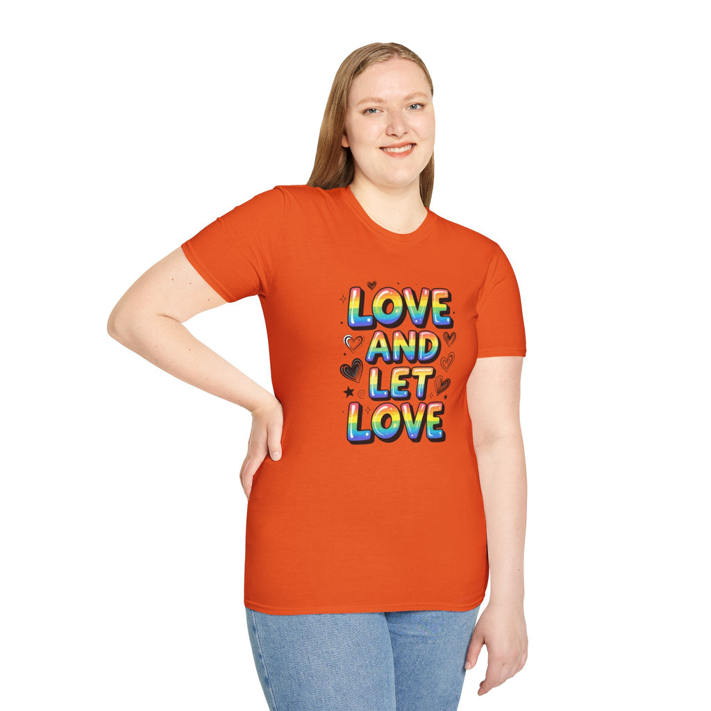 Love & Let Love Inspirational T-Shirt