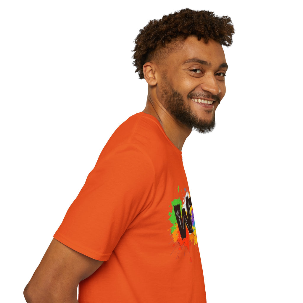 Bold Rainbow WTF Color Splash T-Shirt