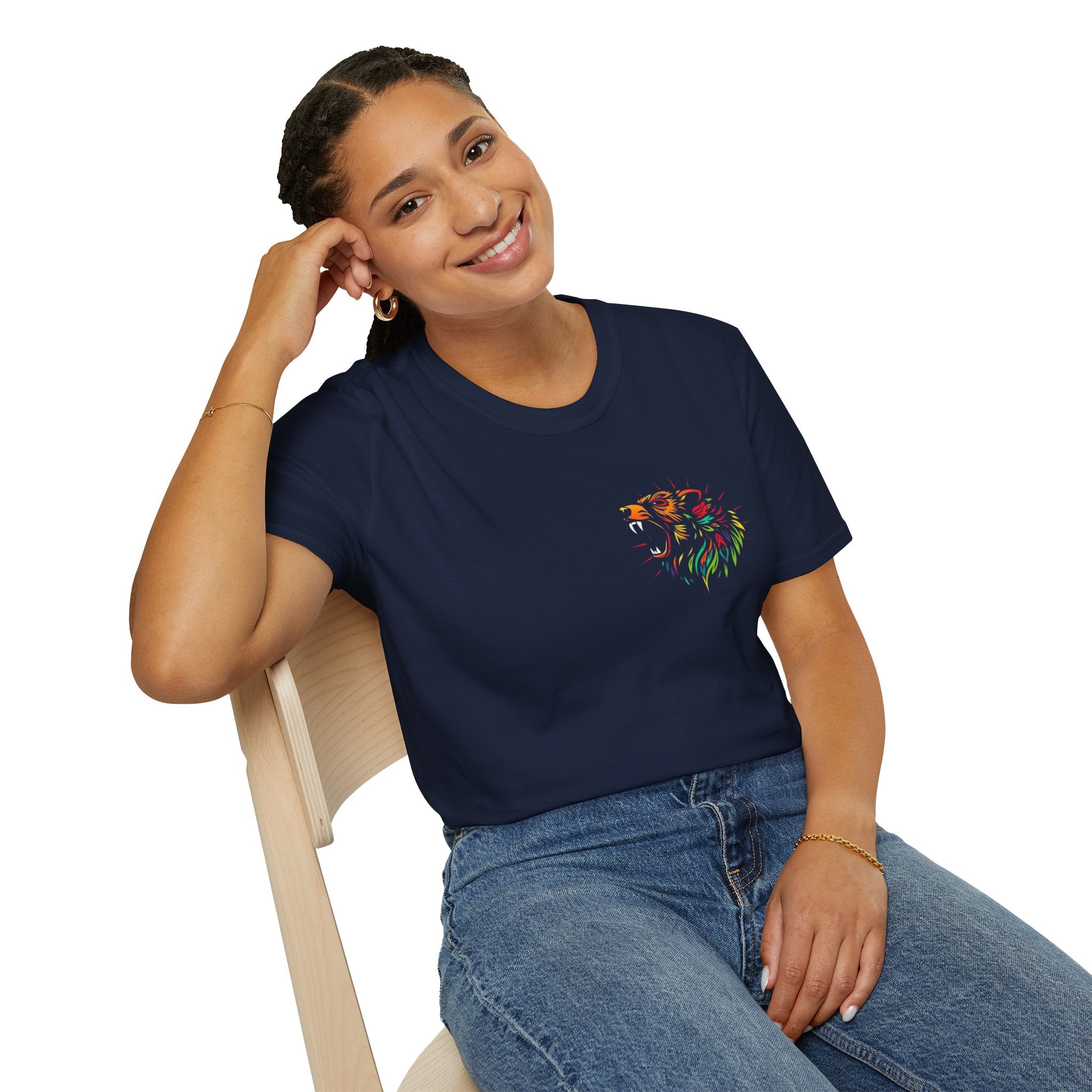 Native Bear Pride Unisex Softstyle T-shirt