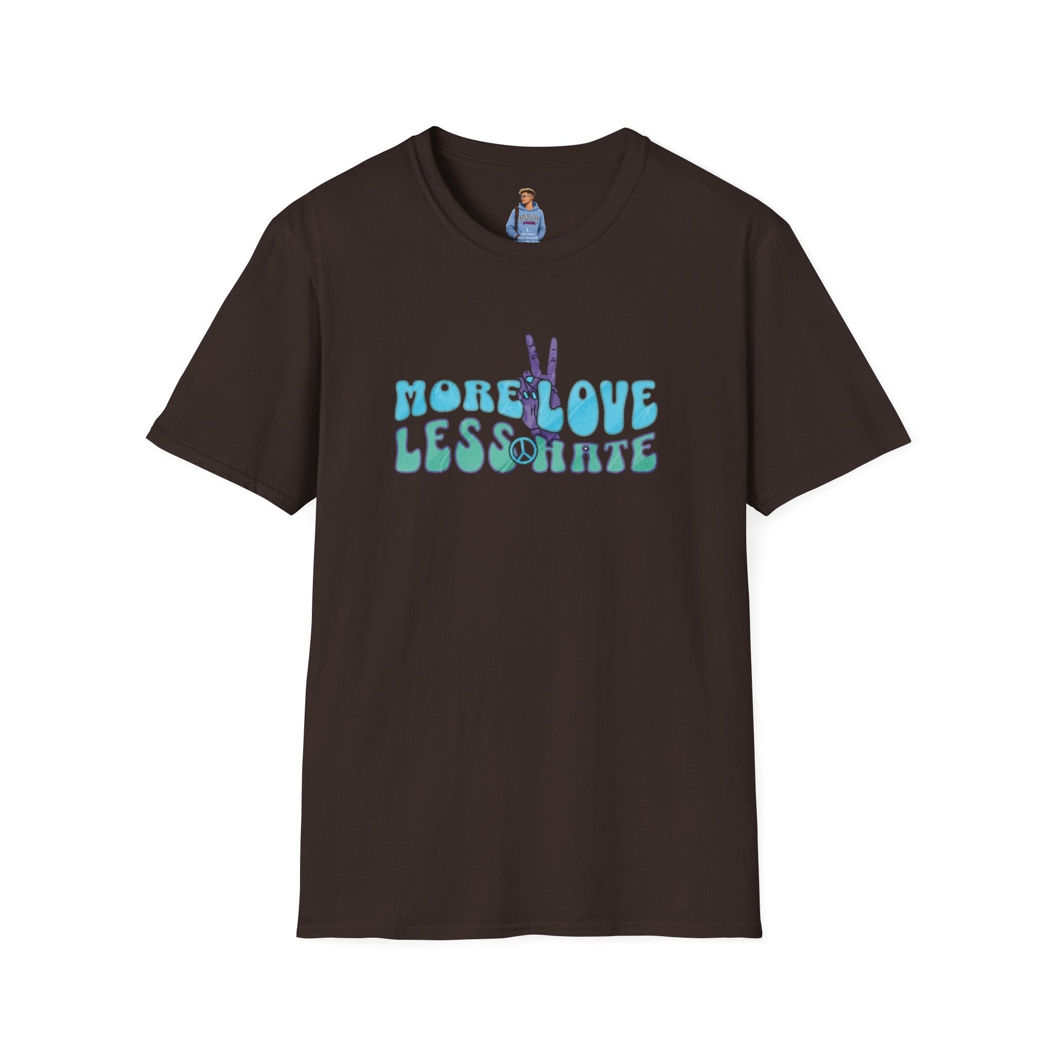 More Love Less Hate T-Shirt