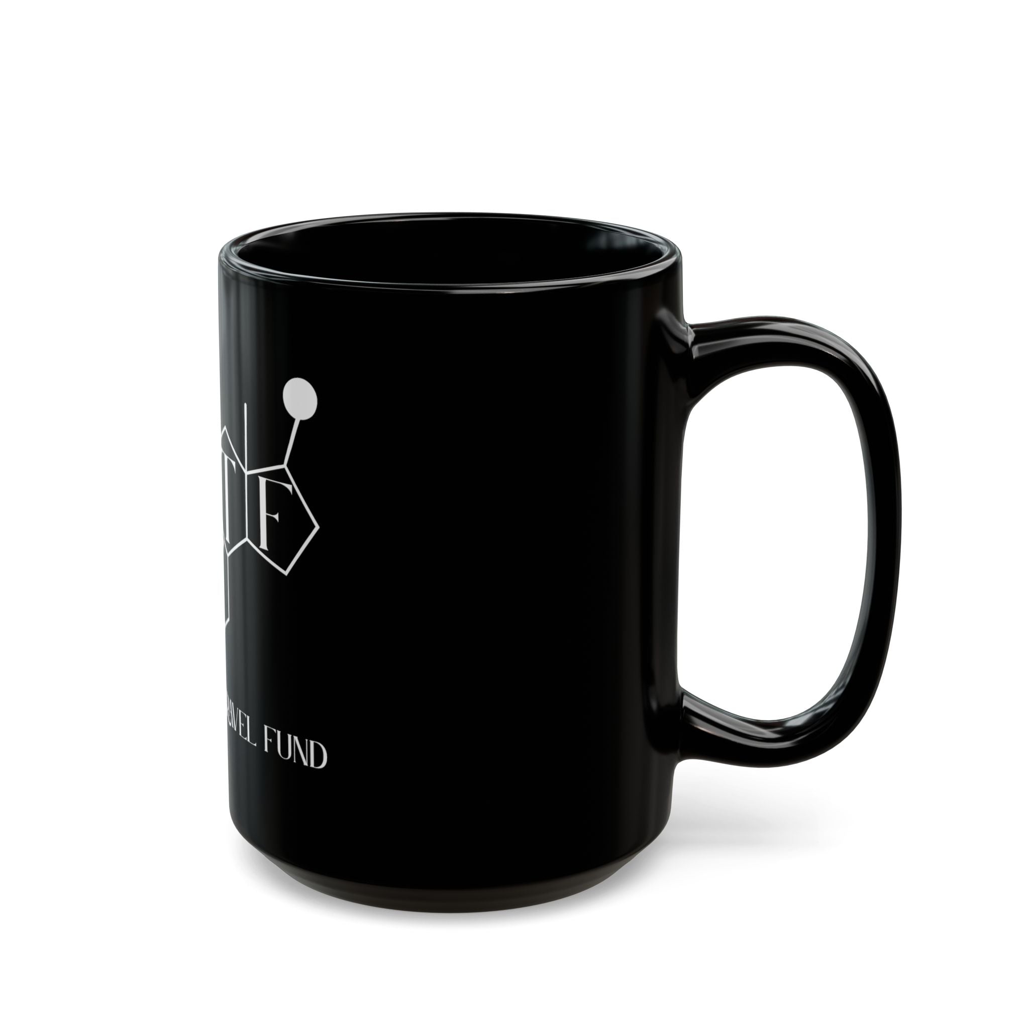 BTTF - Black Trans Travel Fund Black Ceramic Mug 11oz/15oz