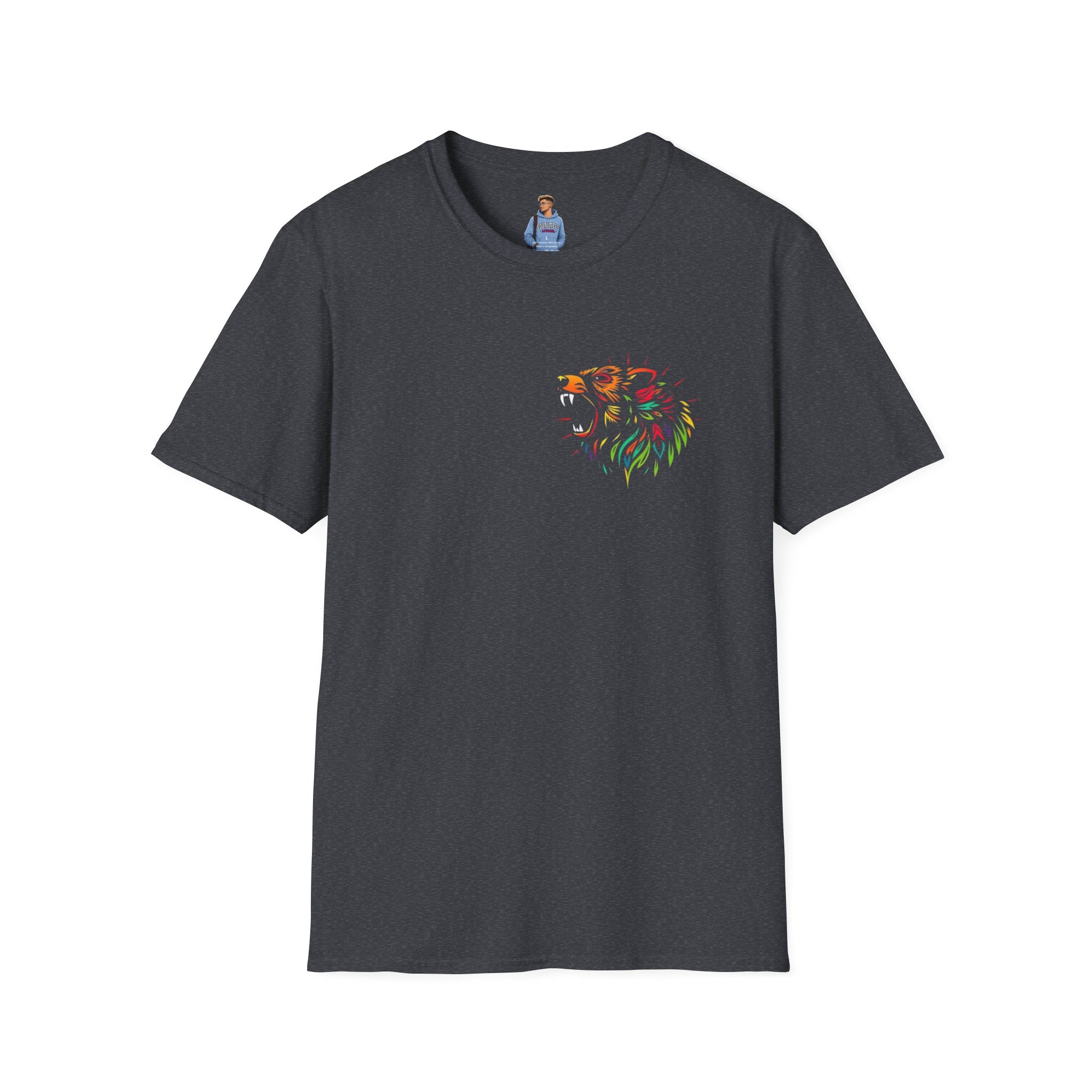 Native Bear Pride Unisex Softstyle T-shirt