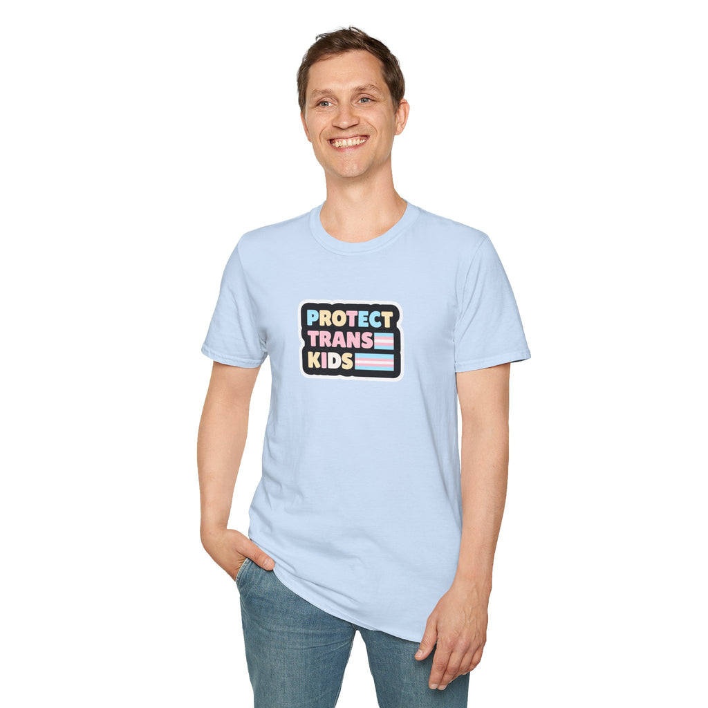 Camiseta unisex de estilo suave "Protect Trans Kids" - Empowerment &amp; Pride Apparel