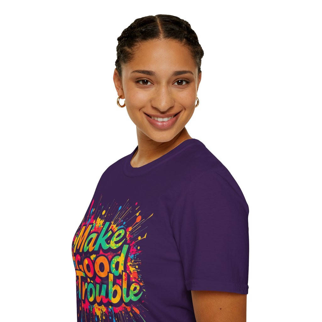 Color Splash, Make Good Trouble Tee