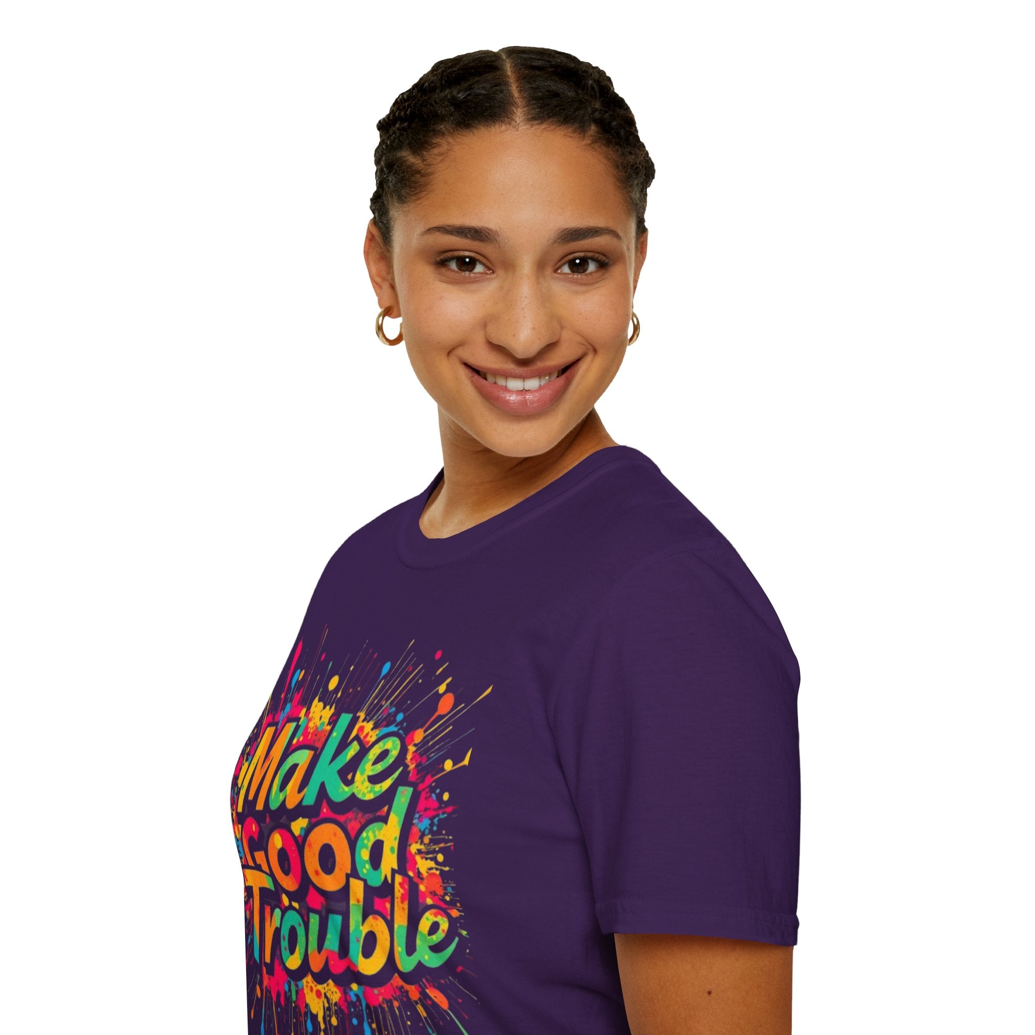 Color Splash, Make Good Trouble Tee