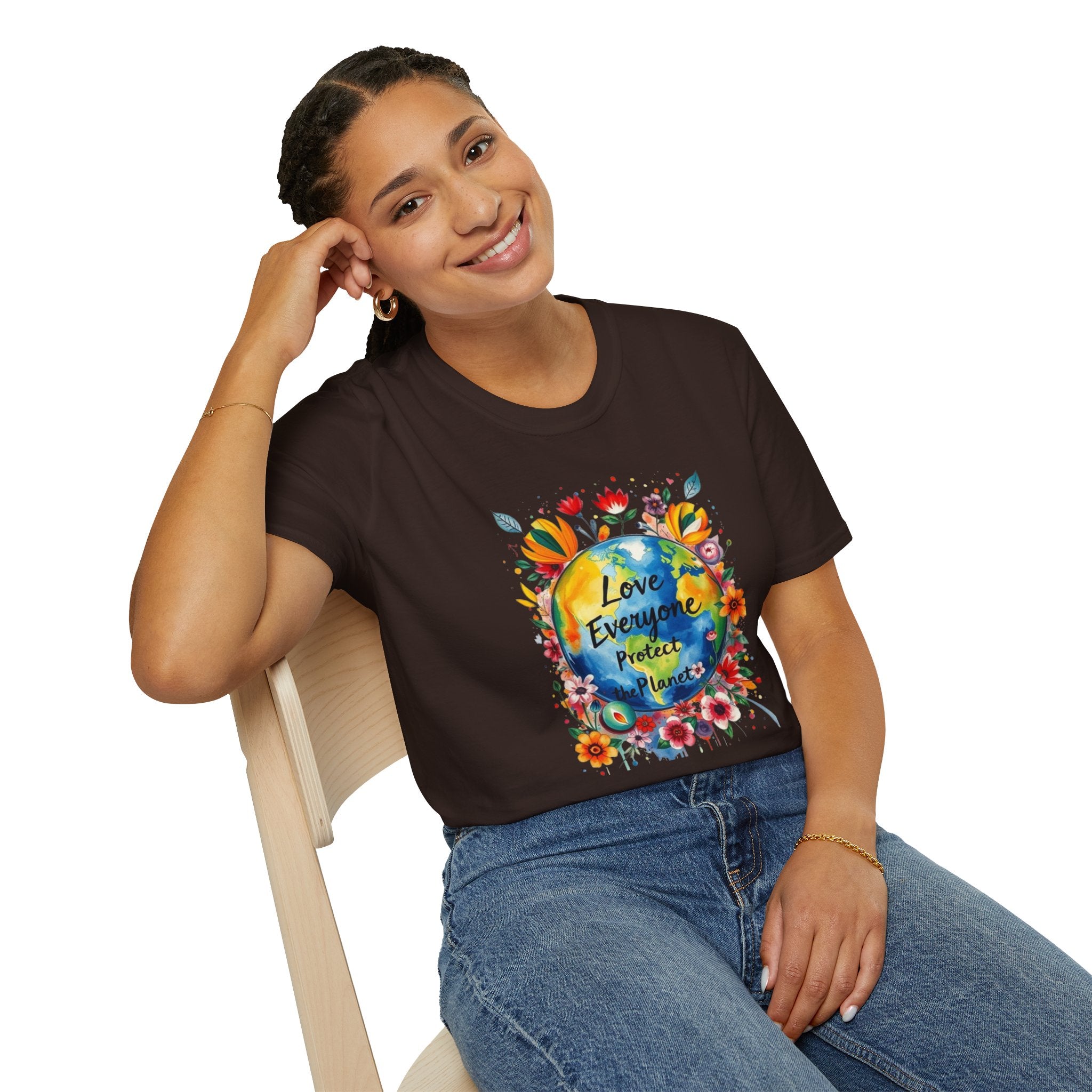 Love Everyone Protect The Planet T-Shirt