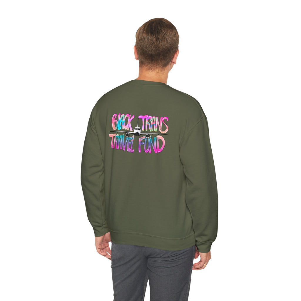 BTTF - Black Trans Travel Fund Unisex Crewneck Sweatshirt