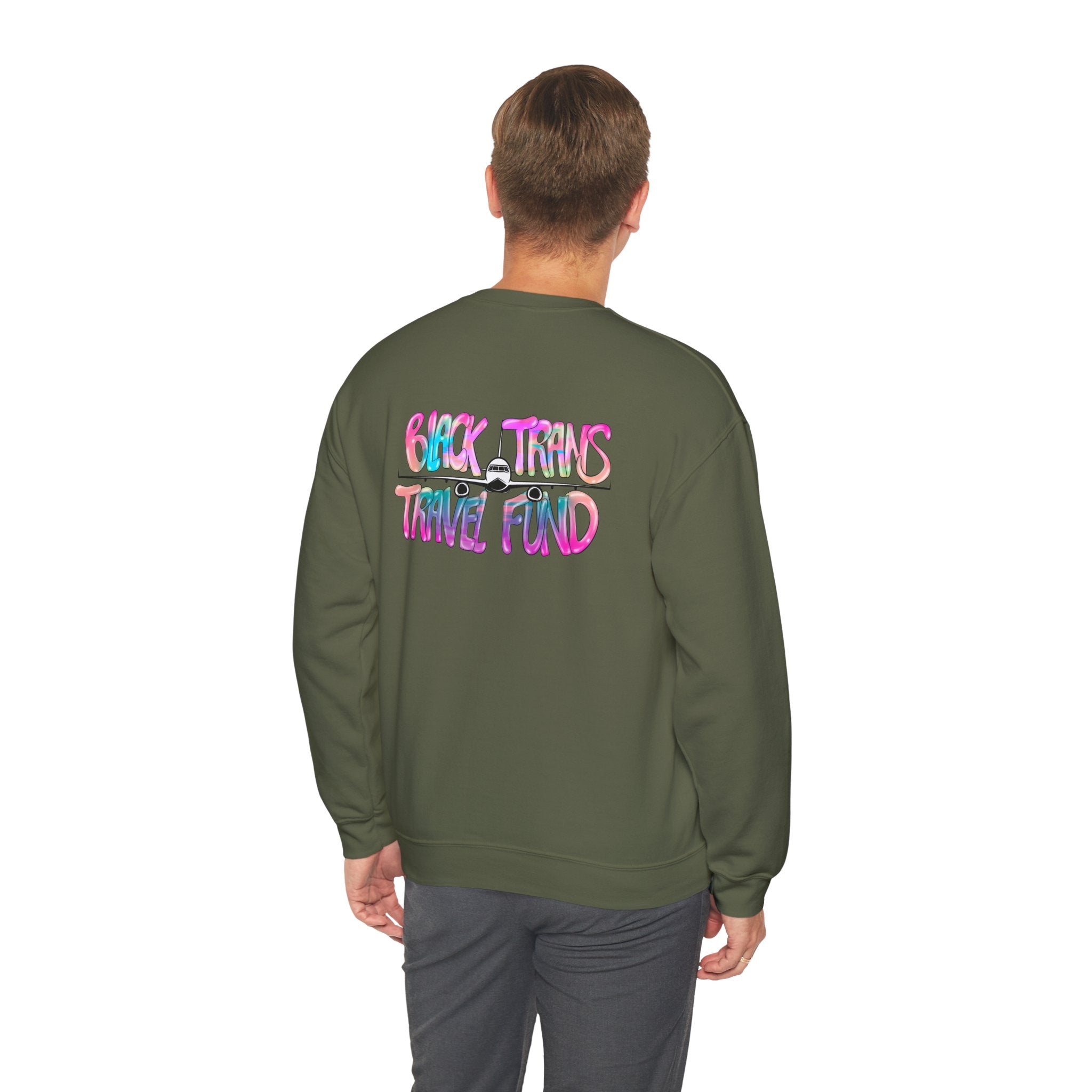 BTTF - Black Trans Travel Fund Unisex Crewneck Sweatshirt