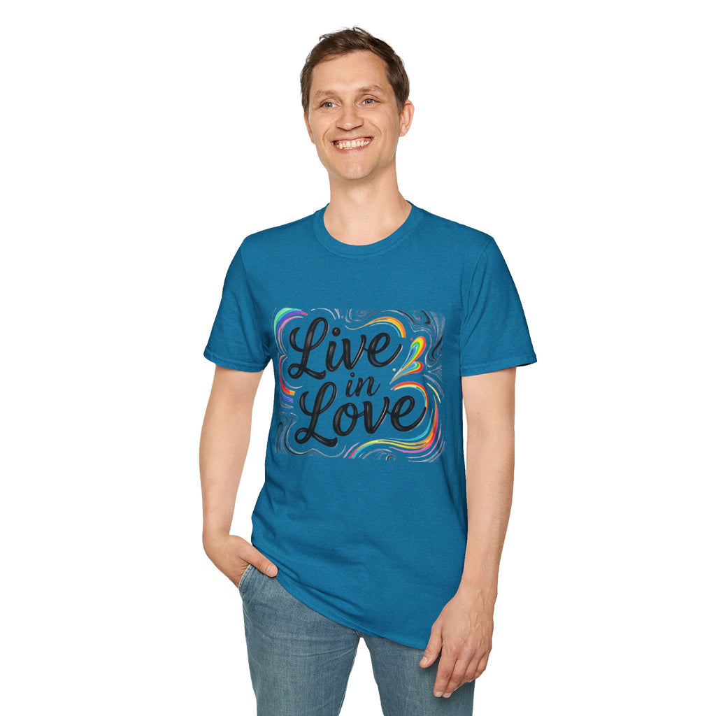 Live in Love Inspirational T-Shirt