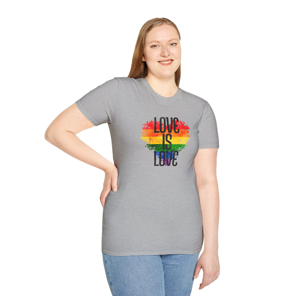 Pride Love Is Love Unisex Softstyle T-Shirt