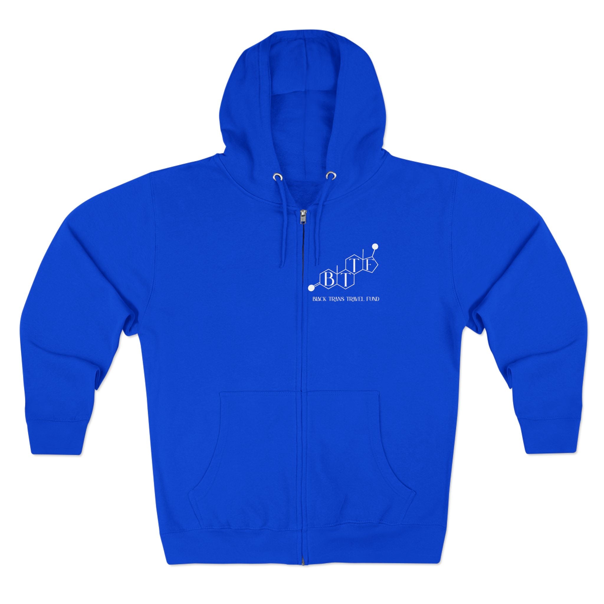 BTTF - Black Trans Travel Fund Unisex Zip-Up Hoodie