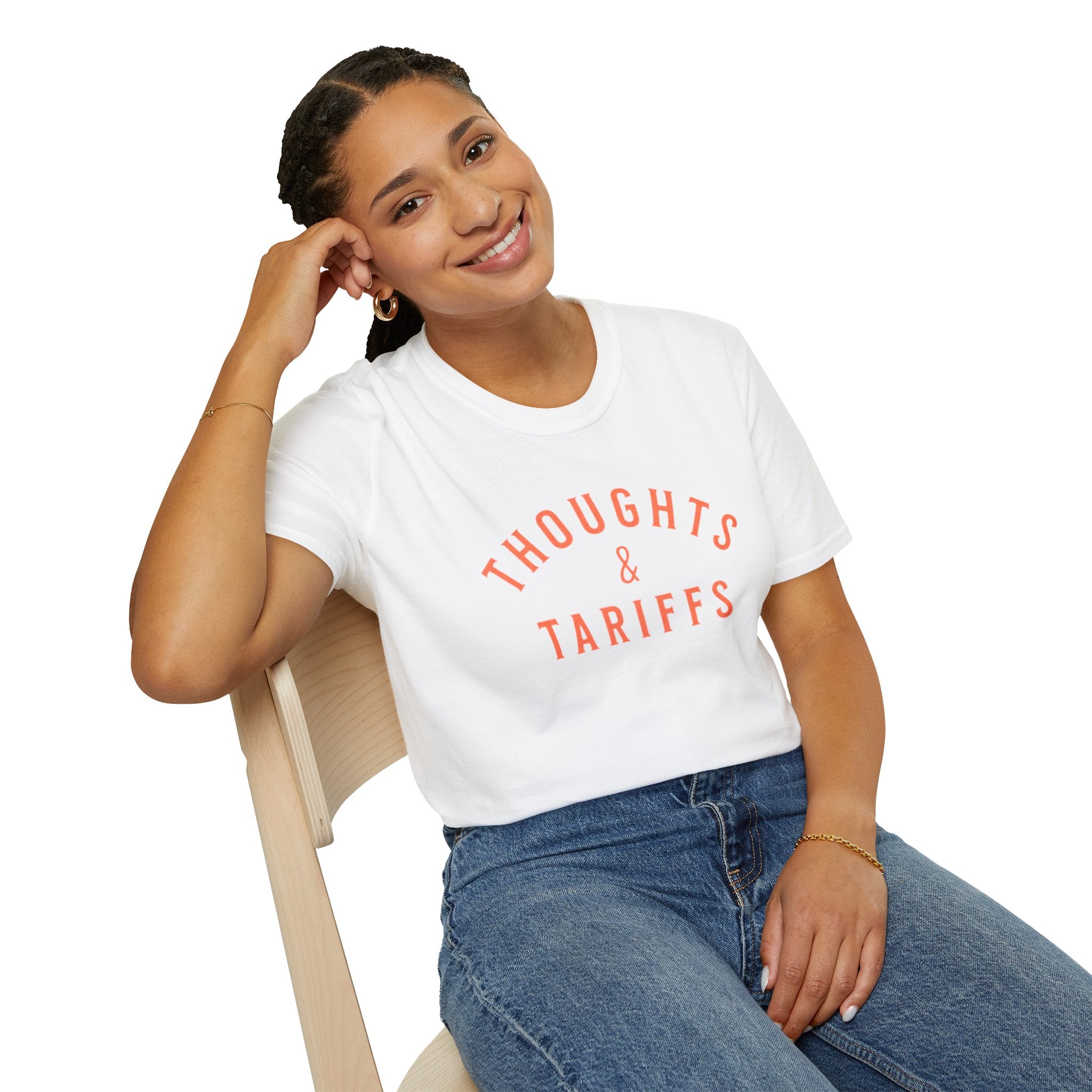 Camiseta unisex Softstyle de Thoughts &amp; Tariffs -