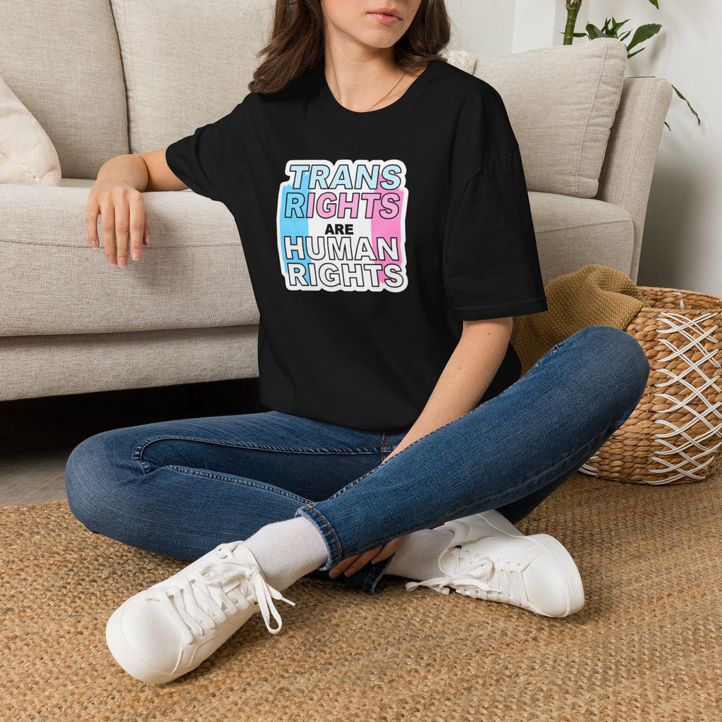 Trans Rights Unisex Softstyle T-Shirt - Support Equality & Trans Rights