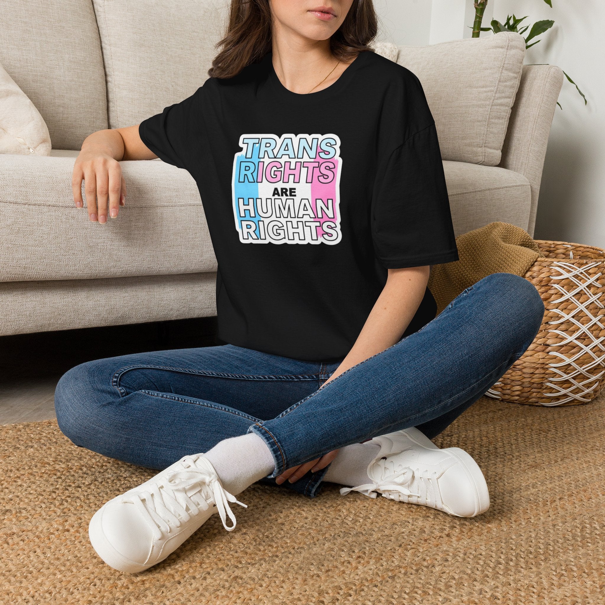 Trans Rights Unisex Softstyle T-Shirt - Support Equality & Trans Rights