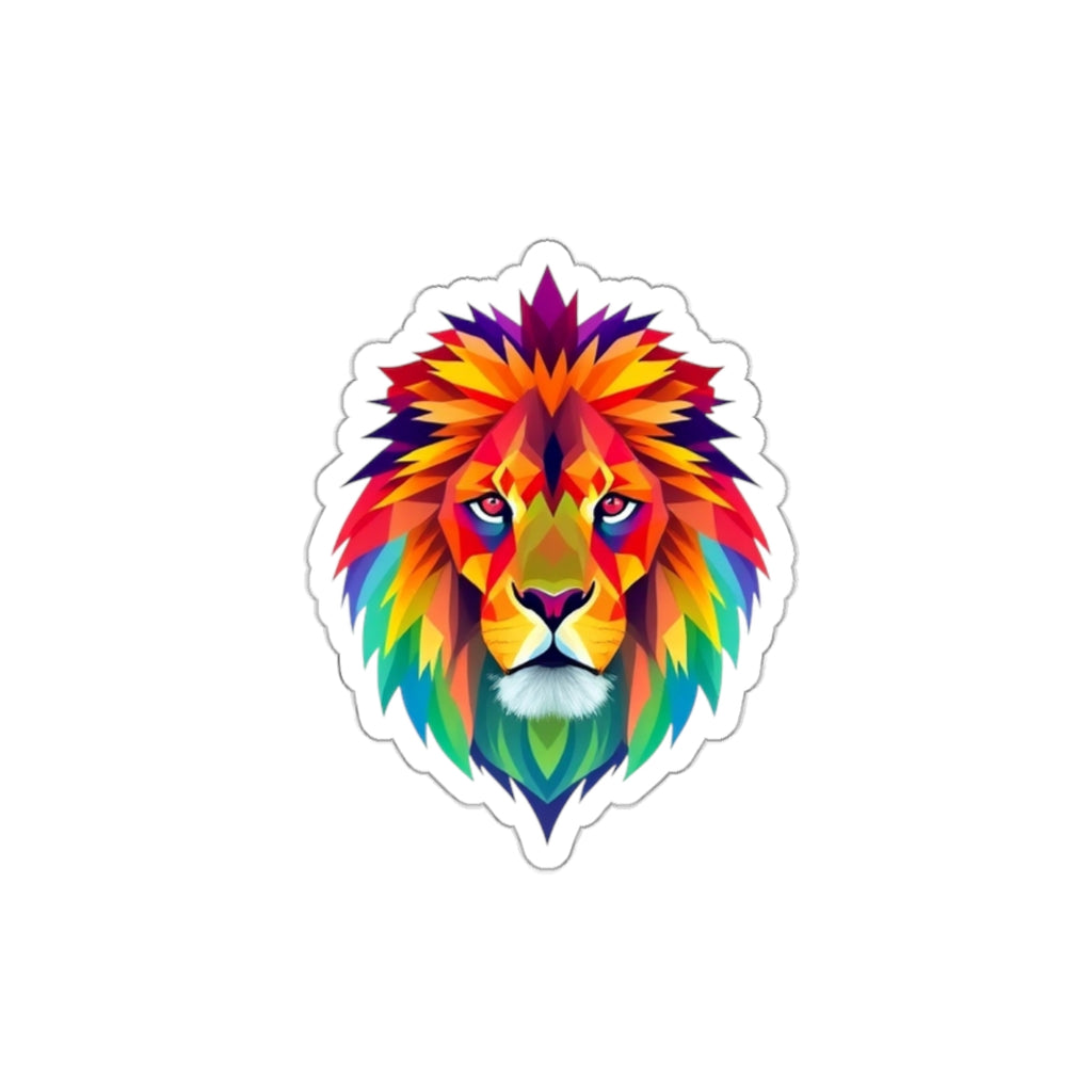 Pegatinas troqueladas - Pride Lion