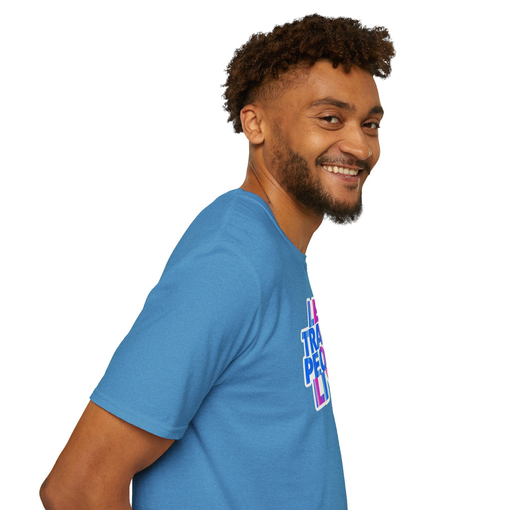 Let Trans People Live Unisex Softstyle T-Shirt