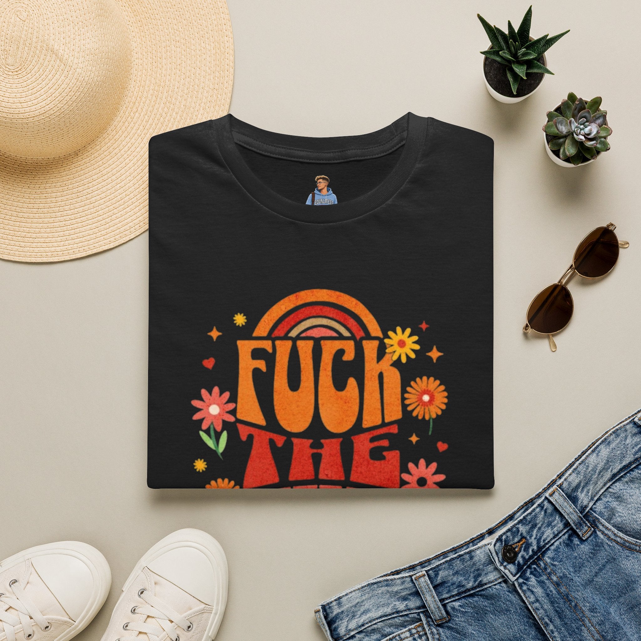 Que se jodan los que odian - Camiseta unisex de estilo suave