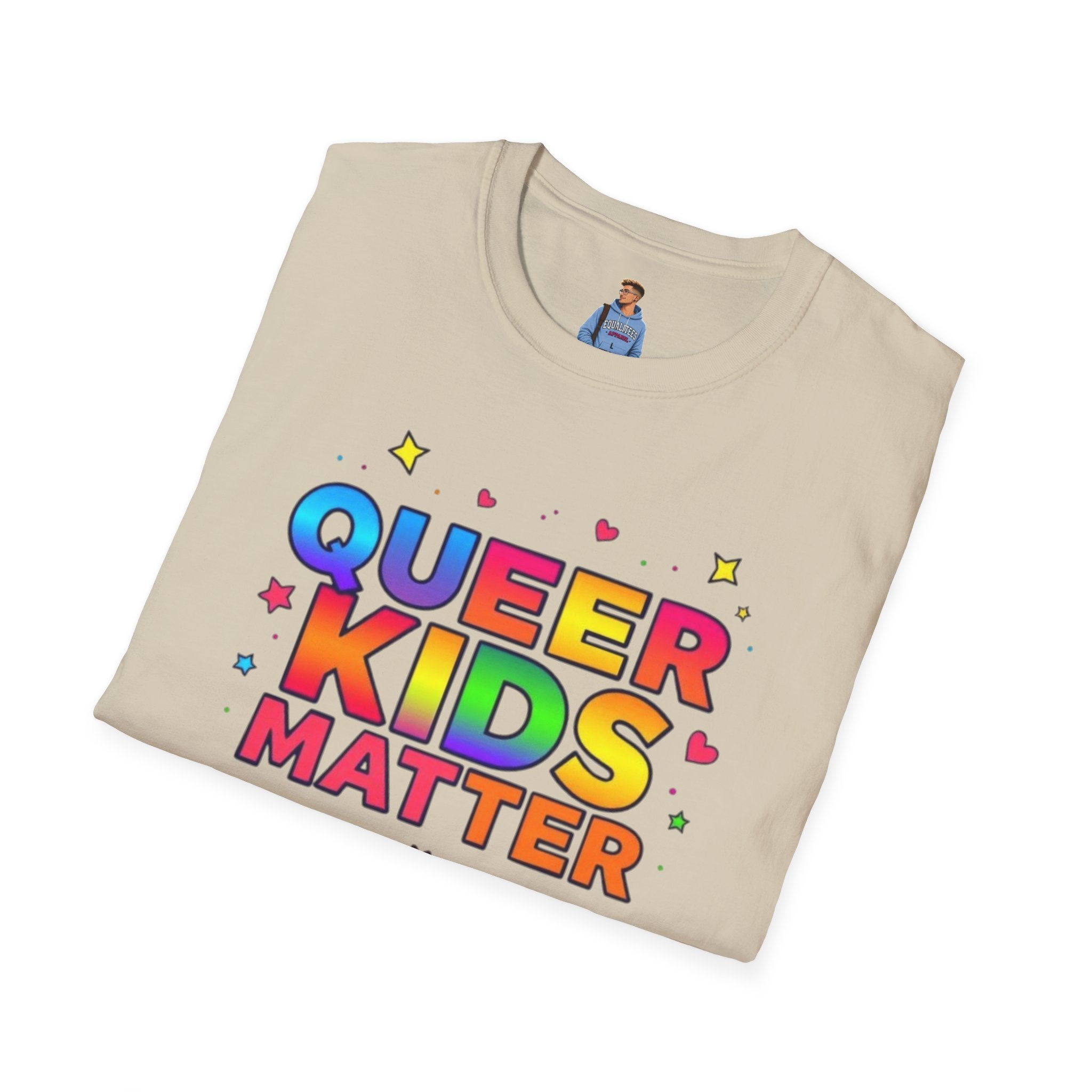 Colorful Queer Kids Matter Pride T-Shirt