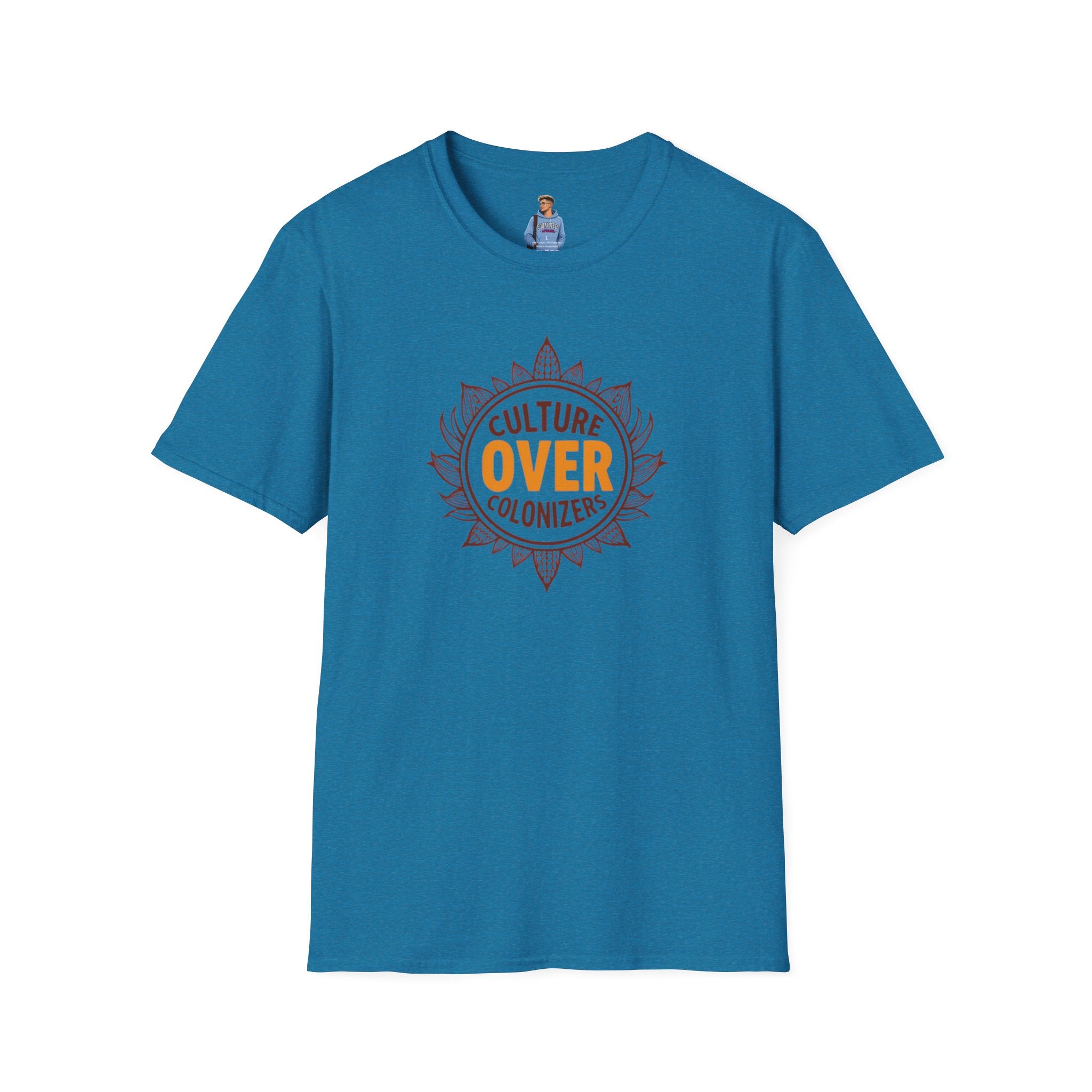 Culture Over Colonizers Unisex Softstyle T-Shirt
