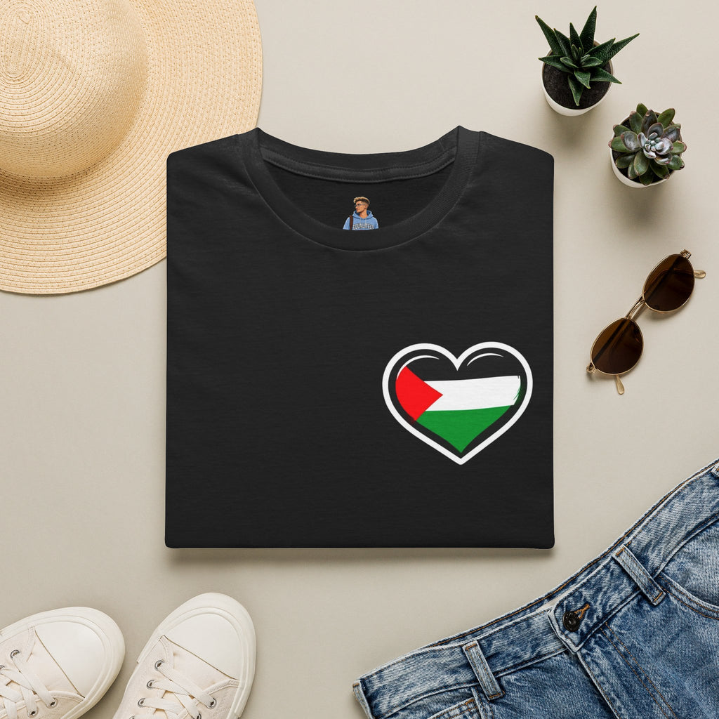 Camiseta unisex de estilo suave: "Apoya a Gaza y todos somos Palestina".