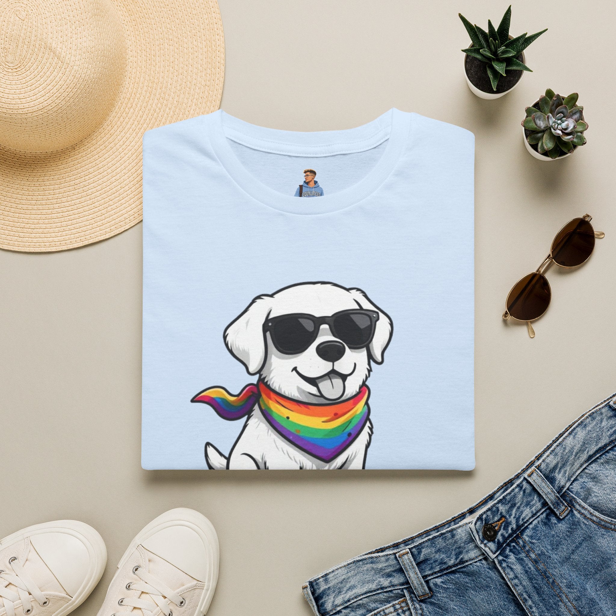 Cute Puppy Pride T‑Shirt