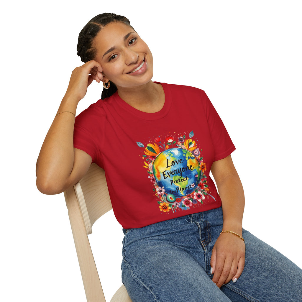 Love Everyone Protect The Planet T-Shirt