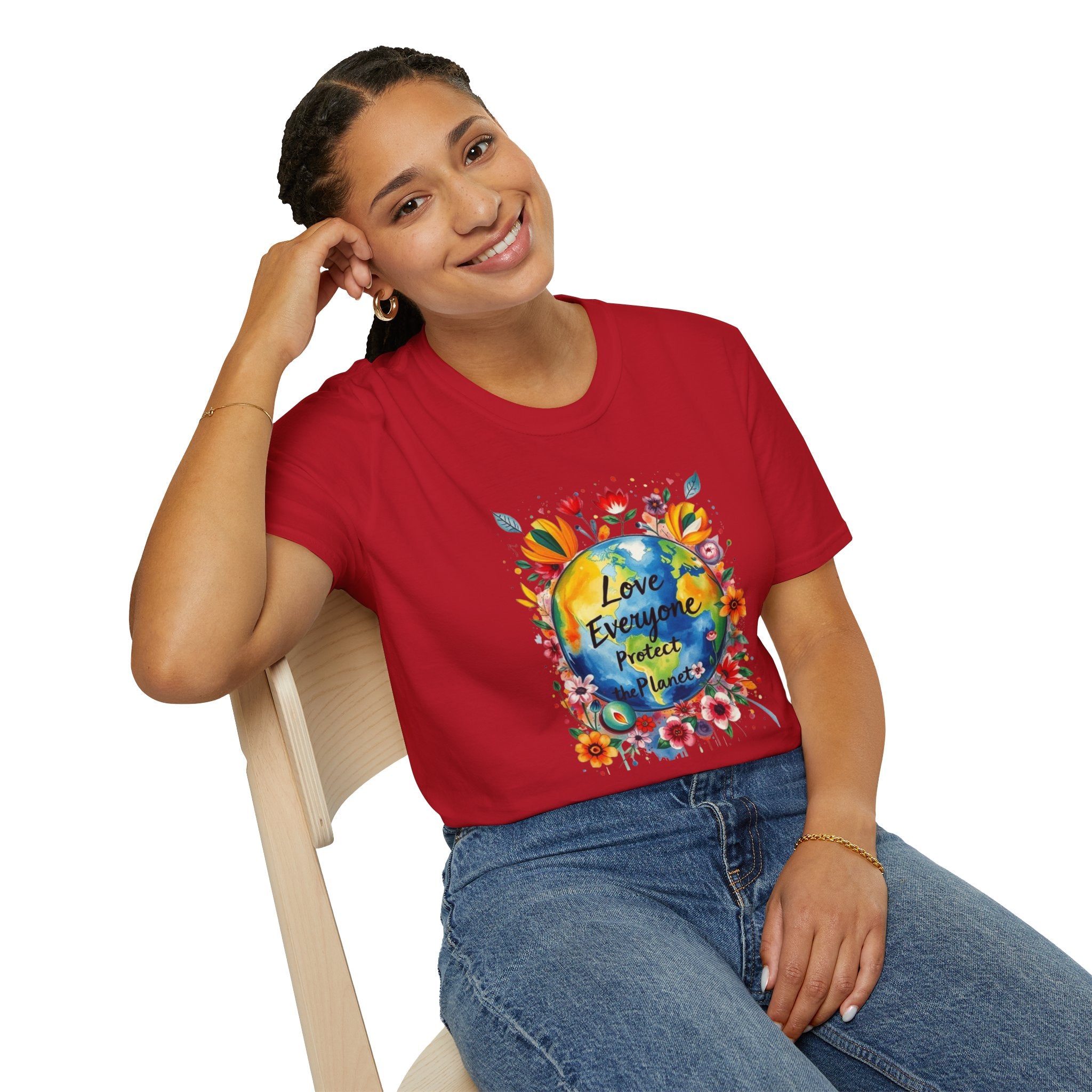 Love Everyone Protect The Planet T-Shirt