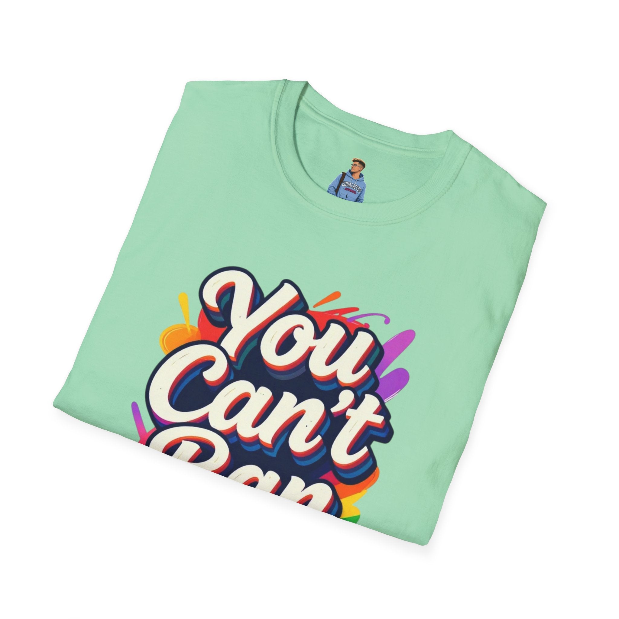 You Can't Ban Love T‑Shirt — Rainbow LGBTQ+ Pride Graphic Tee