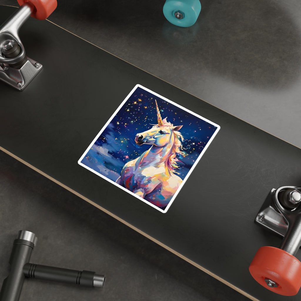Die-Cut Stickers - Majestic Unicorn - EqualiTees.Me