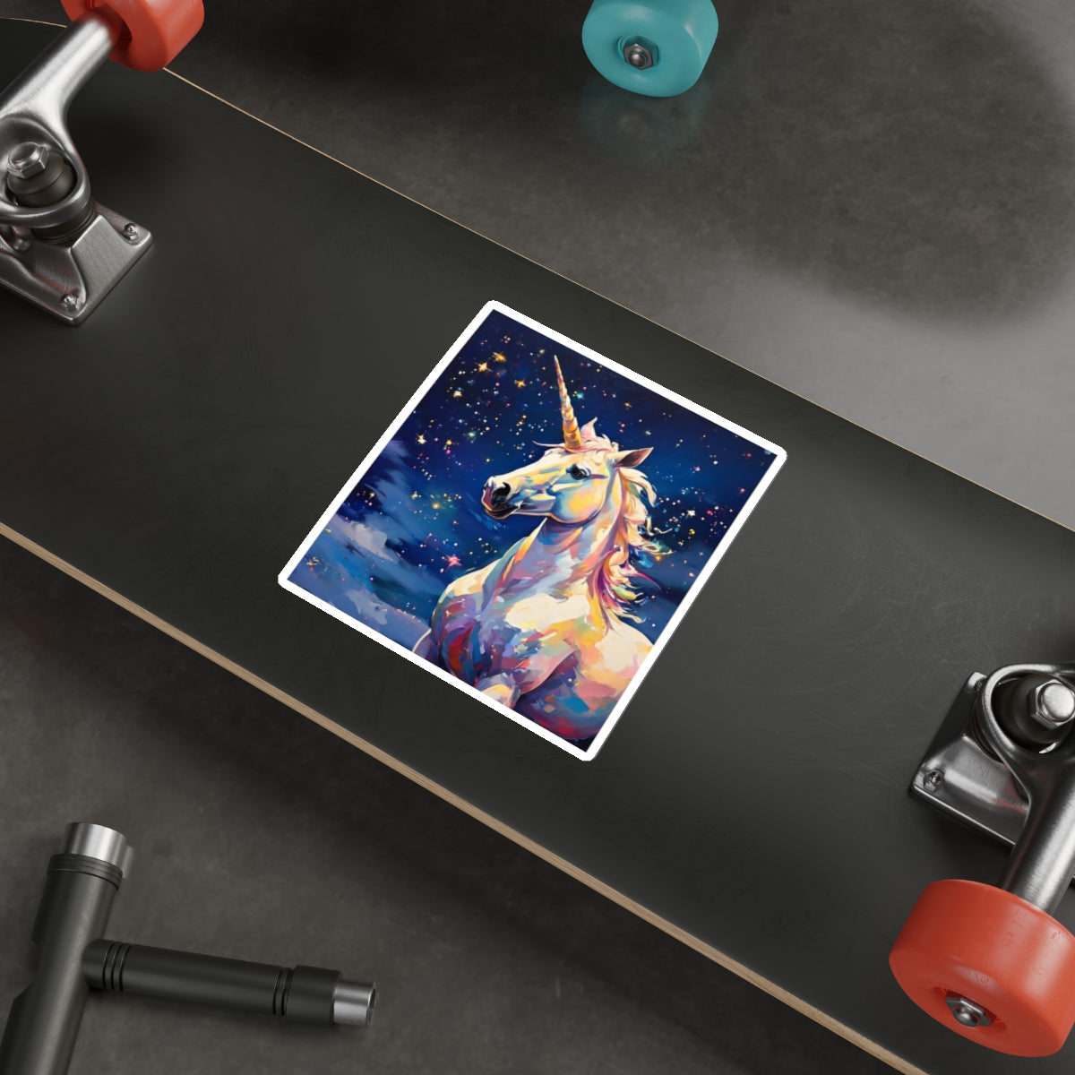 Die-Cut Stickers - Majestic Unicorn - EqualiTees.Me