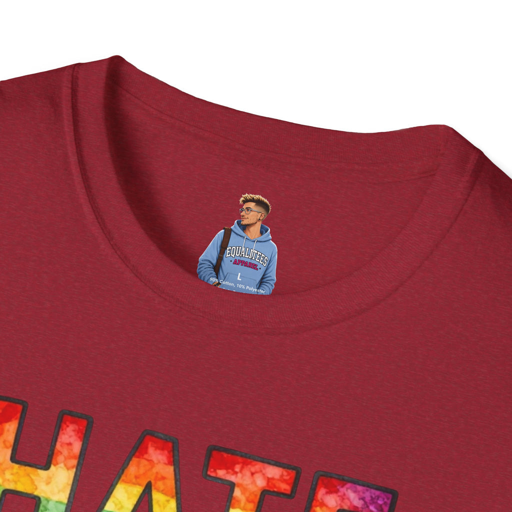 Hate Is Not A Family Value Rainbow Pride T-Shirt
