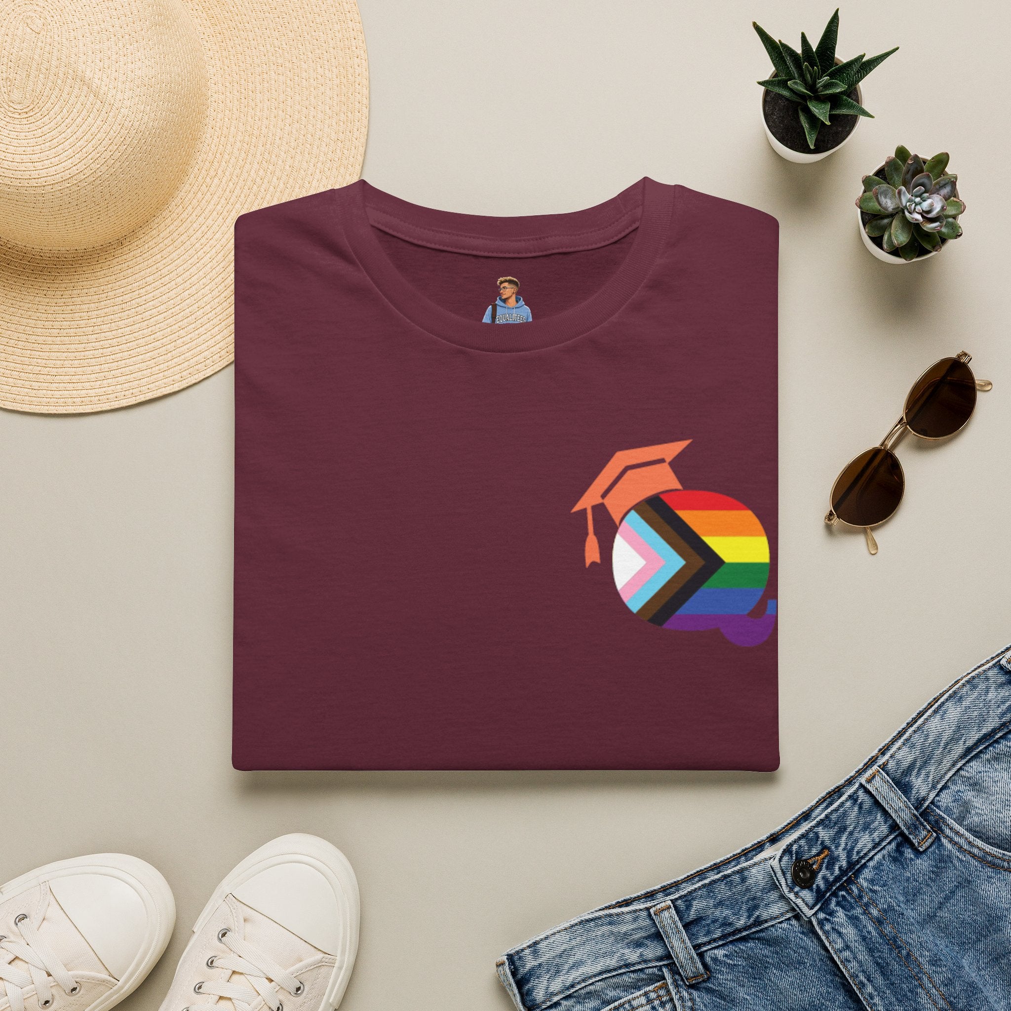 TWQ - Teaching While Queer Unisex Softstyle Logo T-shirt