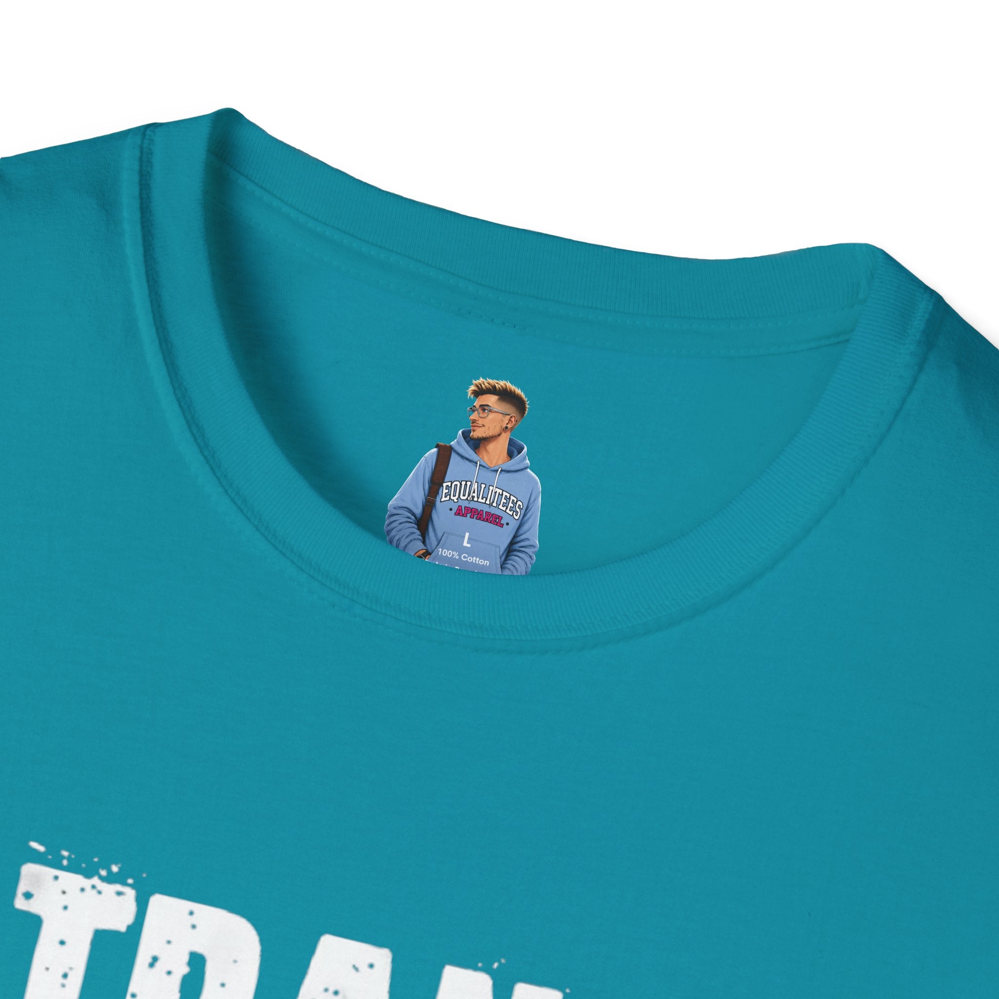Trans Lives Matter Unisex Softstyle T-Shirt - Support LGBTQ+ Rights